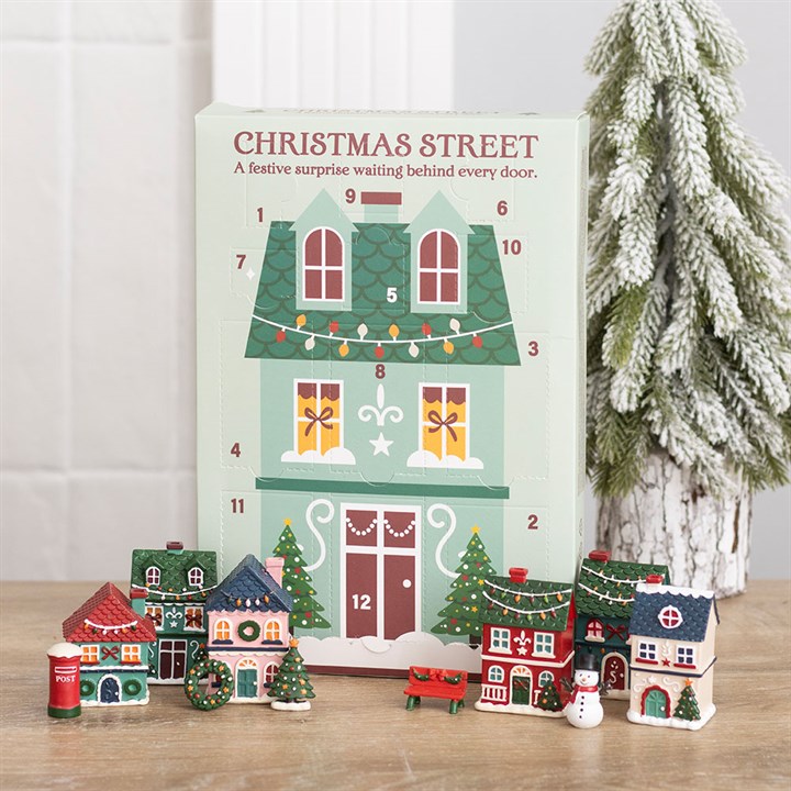 Christmas Street 12-Day Advent Calendar — Mini Village